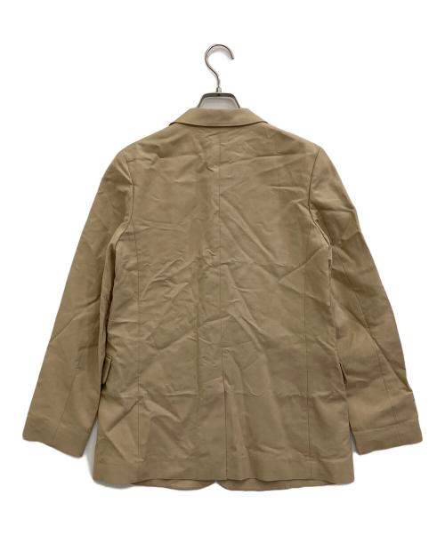 uncrave（アンクレイヴ）uncrave (アンクレイヴ) クリスピーリネンシングルジャケット ベージュ 未使用品の古着・服飾アイテム