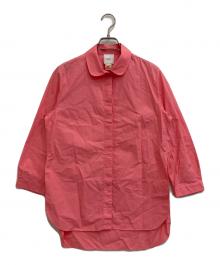patou（パトゥ）の古着「比翼シャツ」｜ピンク