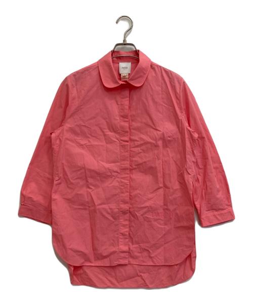 patou（パトゥ）Patou (パトゥ) 比翼シャツ ピンク サイズ:Sの古着・服飾アイテム