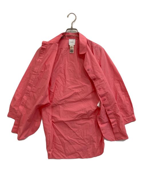 patou（パトゥ）Patou (パトゥ) 比翼シャツ ピンク サイズ:Sの古着・服飾アイテム