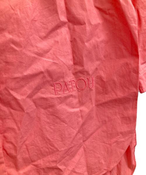 patou（パトゥ）Patou (パトゥ) 比翼シャツ ピンク サイズ:Sの古着・服飾アイテム