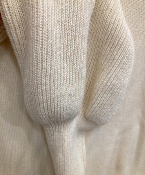 merlette（マーレット）Merlette (マーレット) Vネックニット ベージュ サイズ:Sの古着・服飾アイテム