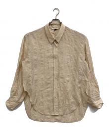 KINDER SALMON（キンダーサロモン）の古着「シャツ」｜ベージュ