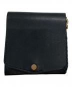 MOKUモク）の古着「小さく薄い財布SAKU」｜ブラック