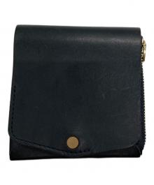 MOKU（モク）の古着「小さく薄い財布SAKU」｜ブラック