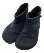 FOOTPRINTSフットプリンツ）の古着「ワイルドウッドショートブーツ」｜ネイビー