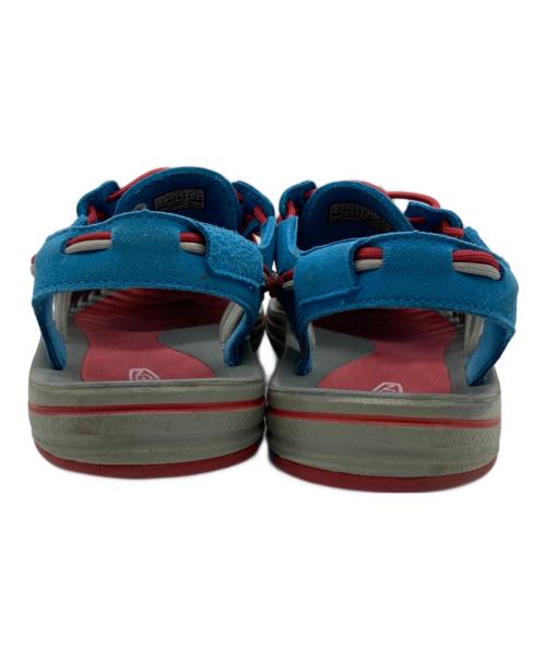 KEEN（キーン）KEEN (キーン) サンダル ブルー×レッド サイズ:25の古着・服飾アイテム