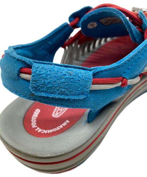 KEEN（キーン）KEEN (キーン) サンダル ブルー×レッド サイズ:25の古着・服飾アイテム
