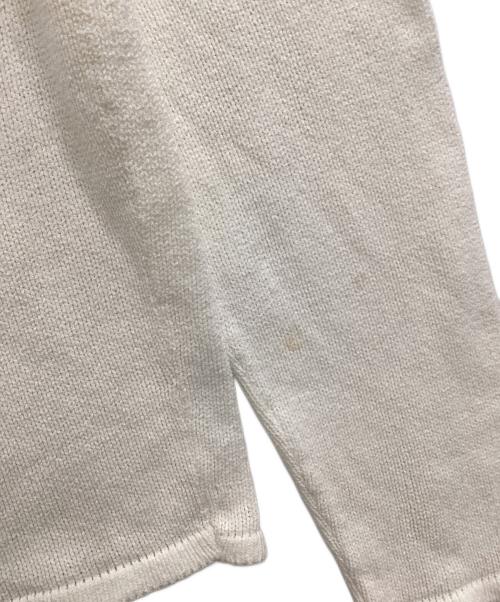 HERMES（エルメス）HERMES (エルメス) Vネックニット ホワイト サイズ:-の古着・服飾アイテム