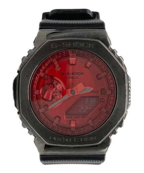 CASIO（カシオ）CASIO (カシオ) メタルカバードリストウォッチ レッドの古着・服飾アイテム