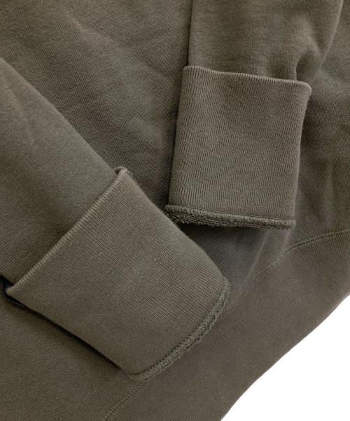 LOOPWHEELER（ループウィラー）LOOPWHEELER (ループウィラー) lowercase (ロウワーケース) ライトツリ裏毛フーディー オリーブ サイズ:Lの古着・服飾アイテム