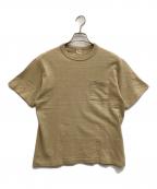 WAREHOUSEウエアハウス）の古着「ポケットTシャツ」｜ベージュ