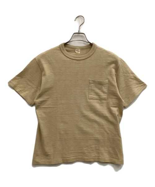 WAREHOUSE（ウエアハウス）WAREHOUSE (ウエアハウス) ポケットTシャツ ベージュ サイズ:Mの古着・服飾アイテム