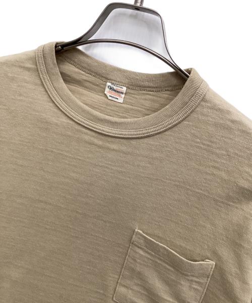 WAREHOUSE（ウエアハウス）WAREHOUSE (ウエアハウス) ポケットTシャツ ベージュ サイズ:Mの古着・服飾アイテム
