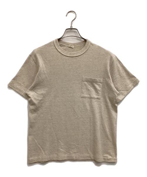WAREHOUSE（ウエアハウス）WAREHOUSE (ウエアハウス) ポケットTシャツ オートミール サイズ:MEDIUMの古着・服飾アイテム