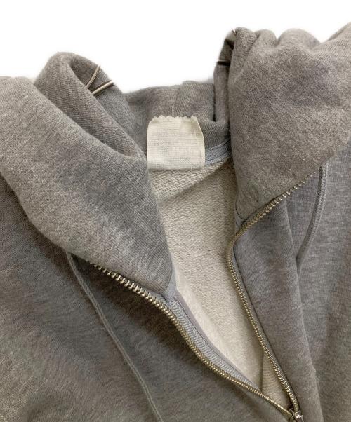 LOOPWHEELER（ループウィラー）LOOPWHEELER (ループウィラー) 102ジップパーカー グレー サイズ:MEDIUMの古着・服飾アイテム