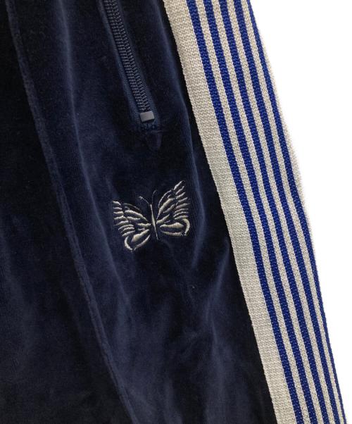 Needles（ニードルズ）Needles (ニードルズ) ベロアトラックパンツ ネイビー サイズ:Sの古着・服飾アイテム