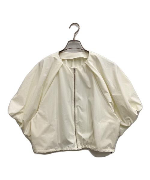 uncrave（アンクレイヴ）uncrave (アンクレイヴ) マルチファンクションナイロン2WAYブルゾン ホワイト サイズ:Fの古着・服飾アイテム