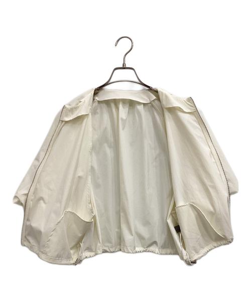 uncrave（アンクレイヴ）uncrave (アンクレイヴ) マルチファンクションナイロン2WAYブルゾン ホワイト サイズ:Fの古着・服飾アイテム