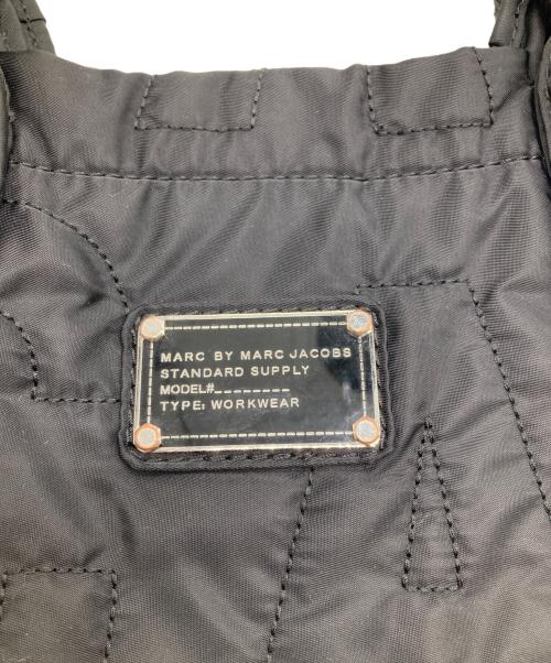Marc by Marc Jacobs（マークバイマークジェイコブス）Marc by Marc Jacobs (マークバイマークジェイコブス) キルティングトートバッグ ブラックの古着・服飾アイテム