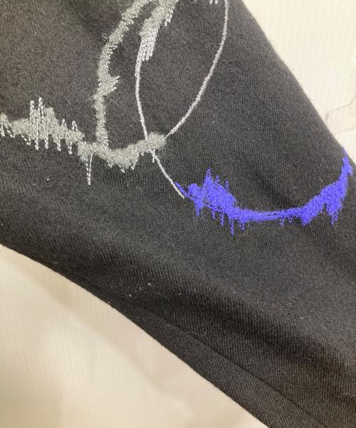 Y's（ワイズ）Y's (ワイズ) 刺繍ラグランスリーブジャケット ネイビー サイズ:2の古着・服飾アイテム