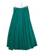 PLEATS PLEASEプリーツプリーズ）の古着「GIOCOSO Skirt」｜グリーン