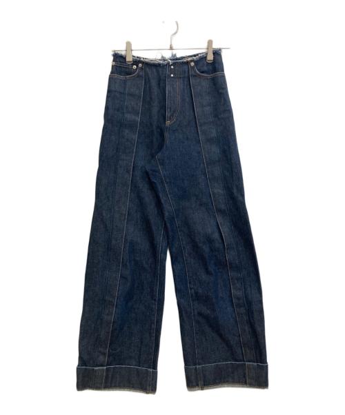 JOHN LAWRENCE SULLIVAN（ジョン ローレンス サリバン）JOHN LAWRENCE SULLIVAN (ジョン ローレンス サリバン) wide denim pants インディゴ サイズ:6の古着・服飾アイテム