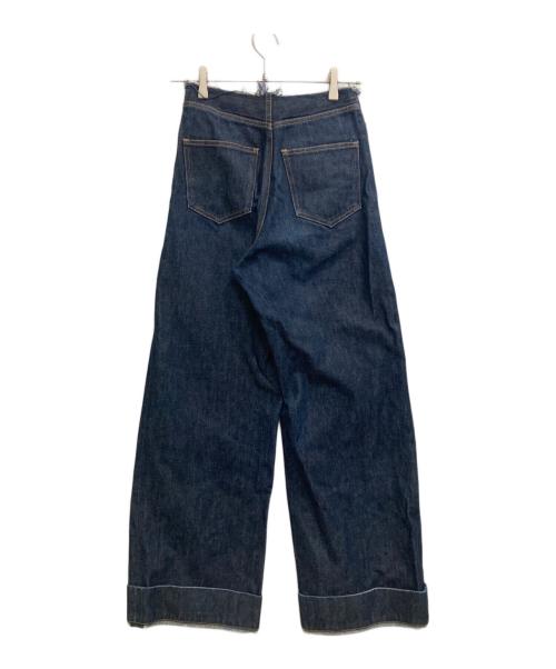 JOHN LAWRENCE SULLIVAN（ジョン ローレンス サリバン）JOHN LAWRENCE SULLIVAN (ジョン ローレンス サリバン) wide denim pants インディゴ サイズ:6の古着・服飾アイテム