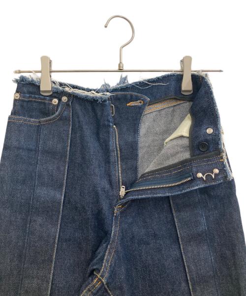 JOHN LAWRENCE SULLIVAN（ジョン ローレンス サリバン）JOHN LAWRENCE SULLIVAN (ジョン ローレンス サリバン) wide denim pants インディゴ サイズ:6の古着・服飾アイテム
