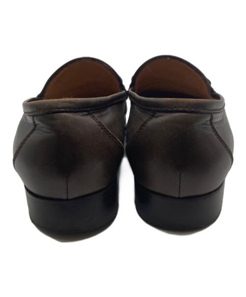 HERMES（エルメス）HERMES (エルメス) H金具ローファー ブラウン サイズ:36の古着・服飾アイテム