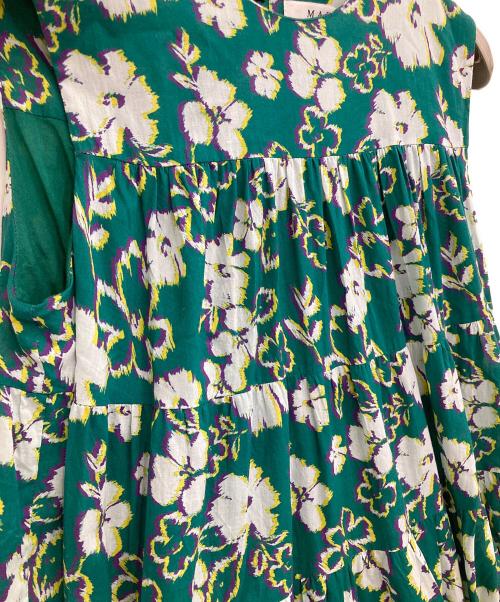 MARIHA（マリハ）MARIHA (マリハ) URBAN RESEARCH (アーバンリサーチ) ミューズのドレス Flower Heaven/Green サイズ:36 未使用品の古着・服飾アイテム