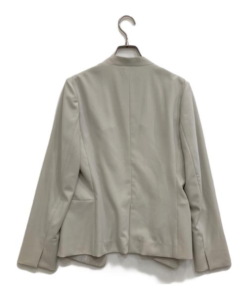 green label relaxing（グリーンレーベルリラクシング）green label relaxing (グリーンレーベルリラクシング) カラーレスジャケット ライトグレー サイズ:Mの古着・服飾アイテム