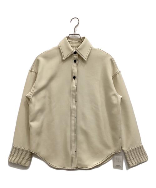 TODAYFUL（トゥデイフル）TODAYFUL (トゥデイフル) Stitch Wool Shirts ECRU サイズ:F 未使用品の古着・服飾アイテム
