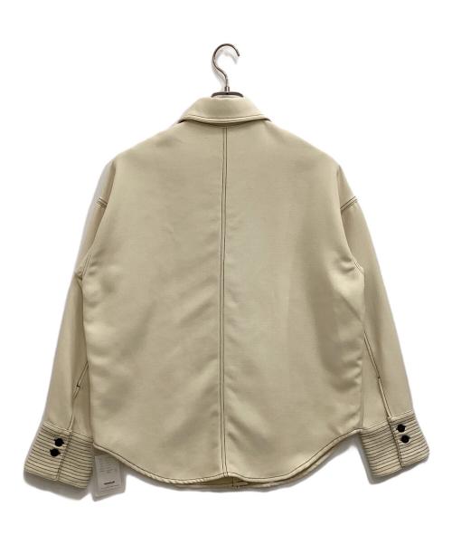 TODAYFUL（トゥデイフル）TODAYFUL (トゥデイフル) Stitch Wool Shirts ECRU サイズ:F 未使用品の古着・服飾アイテム
