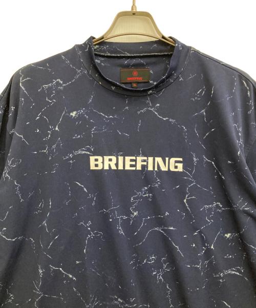 BRIEFING（ブリーフィング）BRIEFING (ブリーフィング) MS TIE DYE HIGH NECK RELAXED FIT ネイビー サイズ:XLの古着・服飾アイテム