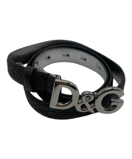 DOLCE & GABBANA（ドルチェ＆ガッバーナ）DOLCE & GABBANA (ドルチェ＆ガッバーナ) ベルト ブラックの古着・服飾アイテム