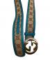 GUCCI (グッチ) インターロッキングGベルト ターコイズ：15000円