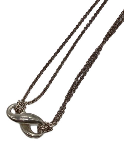 TIFFANY & Co.（ティファニー）Tiffany & Co. (ティファニー) ダブルチェーンネックレス シルバーの古着・服飾アイテム