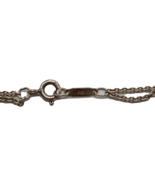 TIFFANY & Co.（ティファニー）Tiffany & Co. (ティファニー) ダブルチェーンネックレス シルバーの古着・服飾アイテム