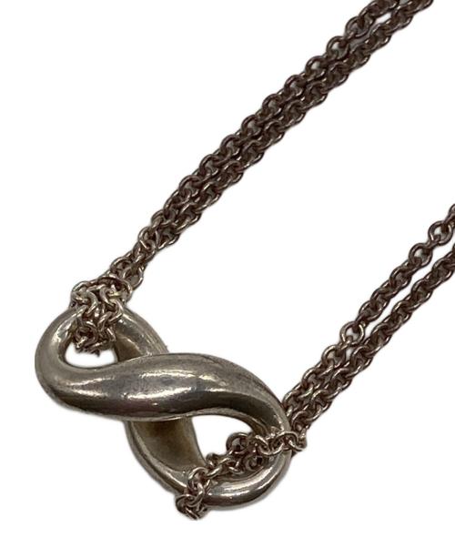 TIFFANY & Co.（ティファニー）Tiffany & Co. (ティファニー) ダブルチェーンネックレス シルバーの古着・服飾アイテム