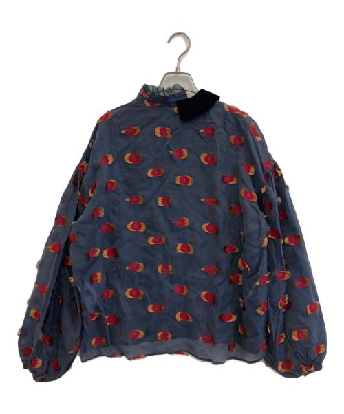 KOLOR（カラー）KOLOR (カラー) シアーシャツ ネイビー サイズ:2の古着・服飾アイテム