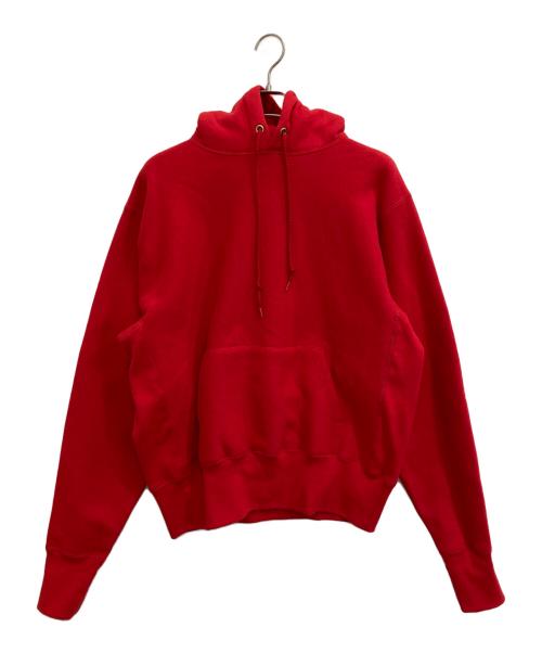 CAMBER（キャンバー）CAMBER (キャンバー) 裏起毛パーカー レッド サイズ:MEDIUMの古着・服飾アイテム