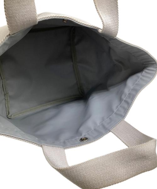 Herve Chapelier（エルベシャプリエ）Herve Chapelier (エルベシャプリエ) 舟形トートバッグ ライトグレーの古着・服飾アイテム