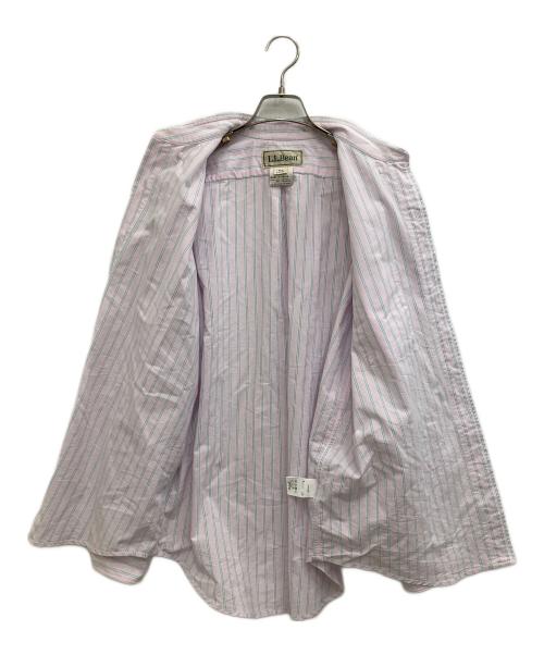 L.L.Bean（エルエルビーン）L.L.Bean (エルエルビーン) ストライプBDシャツ ピンク サイズ:Lの古着・服飾アイテム