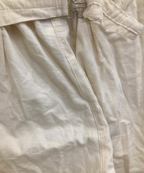 POST O'ALLS（ポストオーバーオールズ）POST O'ALLS (ポストオーバーオールズ) summer cords ecru アイボリー サイズ:Mの古着・服飾アイテム