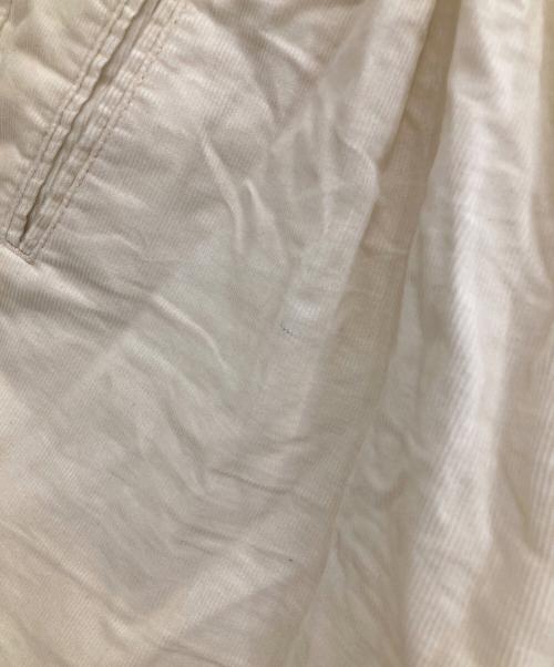 POST O'ALLS（ポストオーバーオールズ）POST O'ALLS (ポストオーバーオールズ) summer cords ecru アイボリー サイズ:Mの古着・服飾アイテム