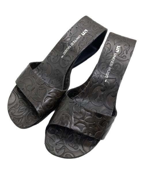 UNITED NUDE（ユナイテッドヌード）UNITED NUDE (ユナイテッドヌード) サンダル ブラウン サイズ:-の古着・服飾アイテム