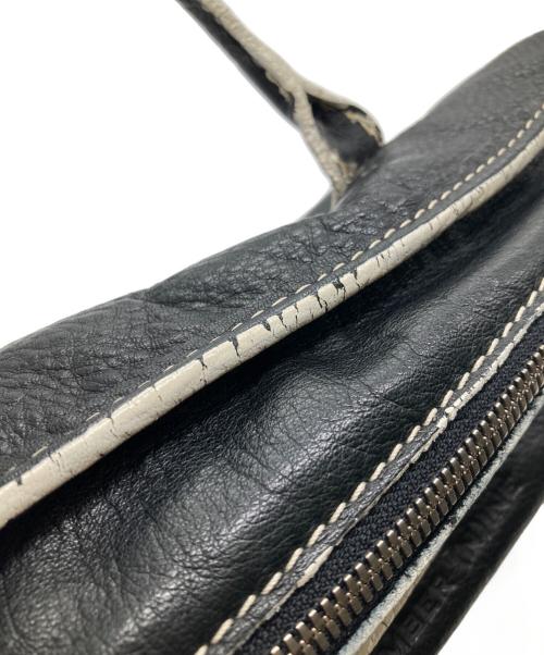 NUMBER (N)INE（ナンバーナイン）NUMBER (N)INE (ナンバーナイン) ハンドバッグ ブラックの古着・服飾アイテム