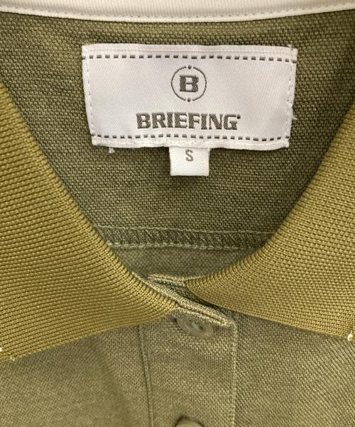 BRIEFING（ブリーフィング）BRIEFING (ブリーフィング) ポロシャツワンピース オリーブ サイズ:Ｓの古着・服飾アイテム