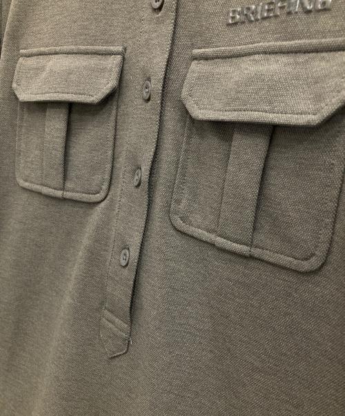 BRIEFING（ブリーフィング）BRIEFING (ブリーフィング) ポロシャツワンピース オリーブ サイズ:Ｓの古着・服飾アイテム